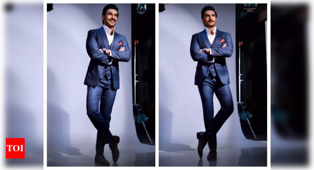 Ranveer Singh suits up for latest photoshoot