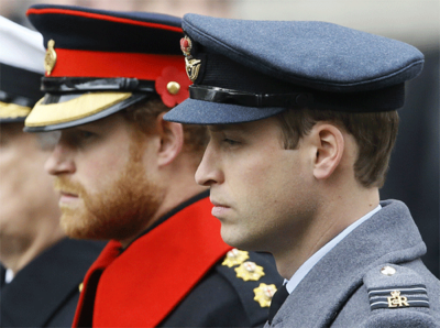 William and Harry won't be shoulder-to-shoulder at Prince Philip funeral