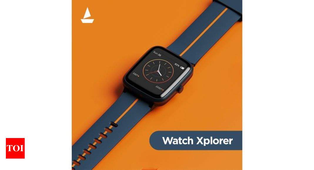 Boat launches Xplorer smartwatch with built-in GPS and 24x7 heart rate tracker at Rs 2,999