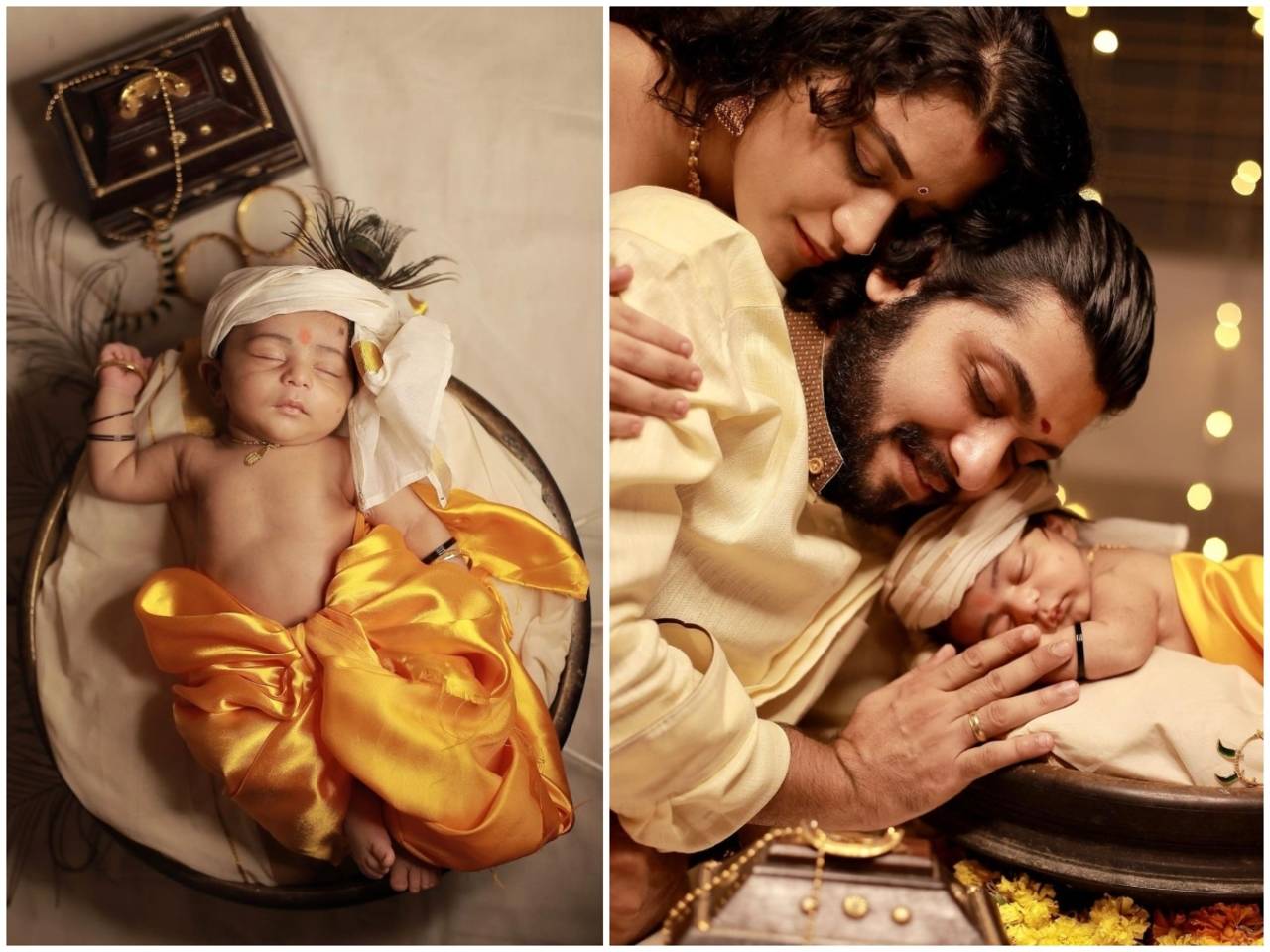 Parvathy Krishna shares adorable pics revealing son Avyukth's face ...