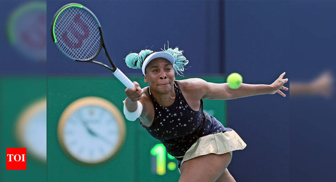 Venus Williams to play Madrid Open as wild card Tennis News Times