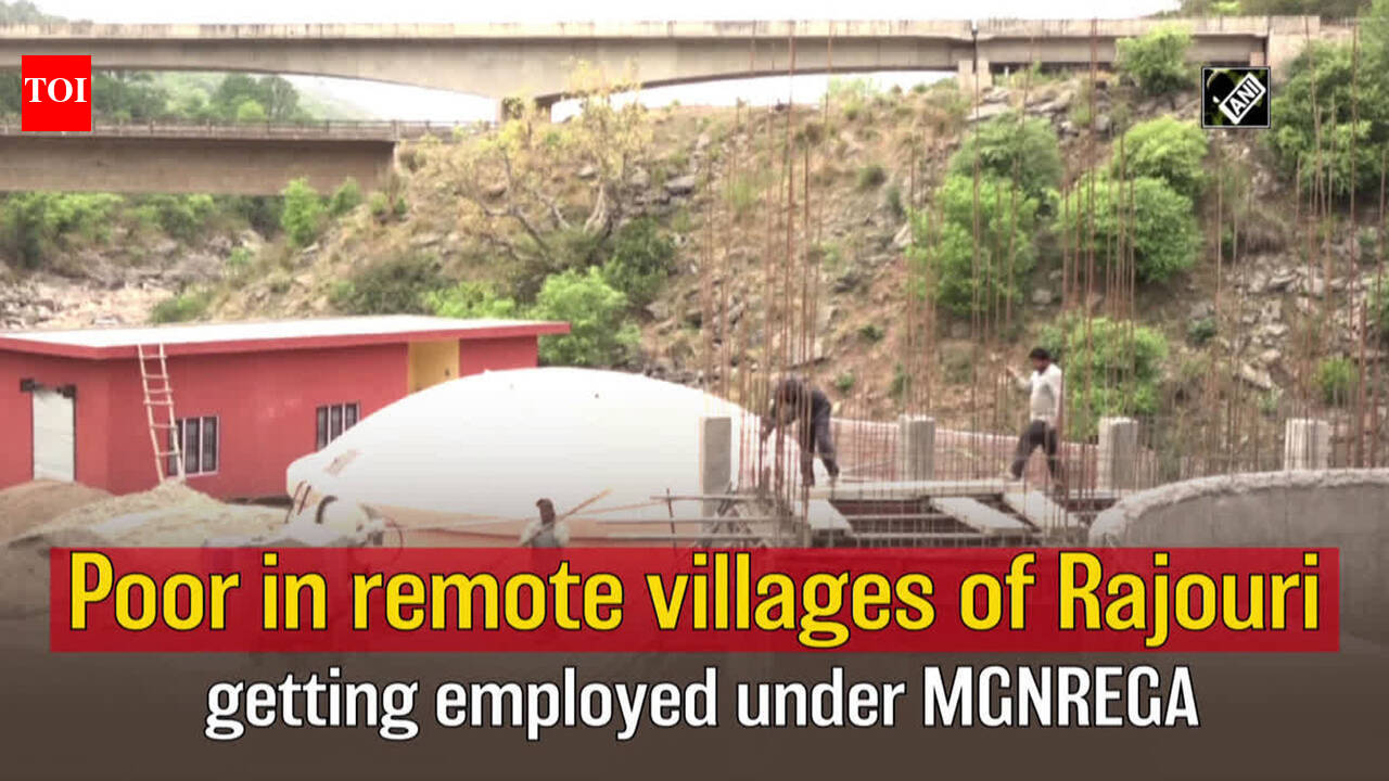 Poor in remote villages of Rajouri getting employed under MGNREGA