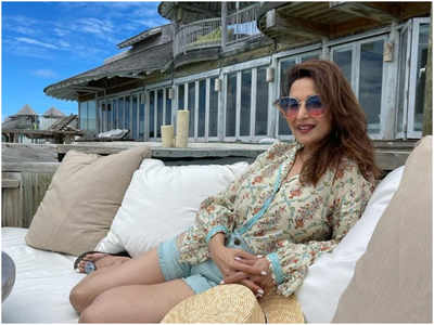 Madhuri Dixit shares a throwback glimpse from her beach vacay