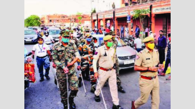 Check-posts at 119 spots, 5,000 policemen to guard Jaipur during curfew