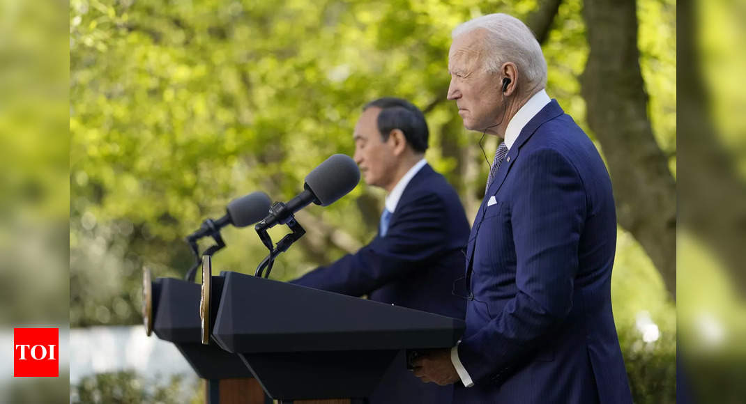 us-japan-show-united-front-on-china-in-biden-s-first-summit-times-of-india