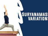 Suryanamaskar variations