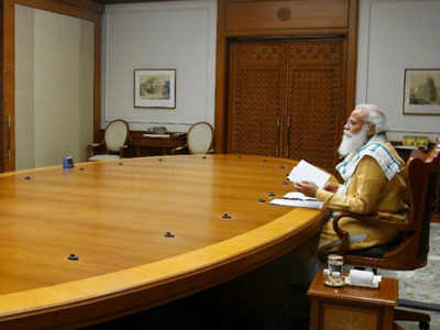 PM Modi holds review meeting on Covid-19 situation