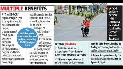 Caregivers, e-commerce delivery persons exempted from Covid test