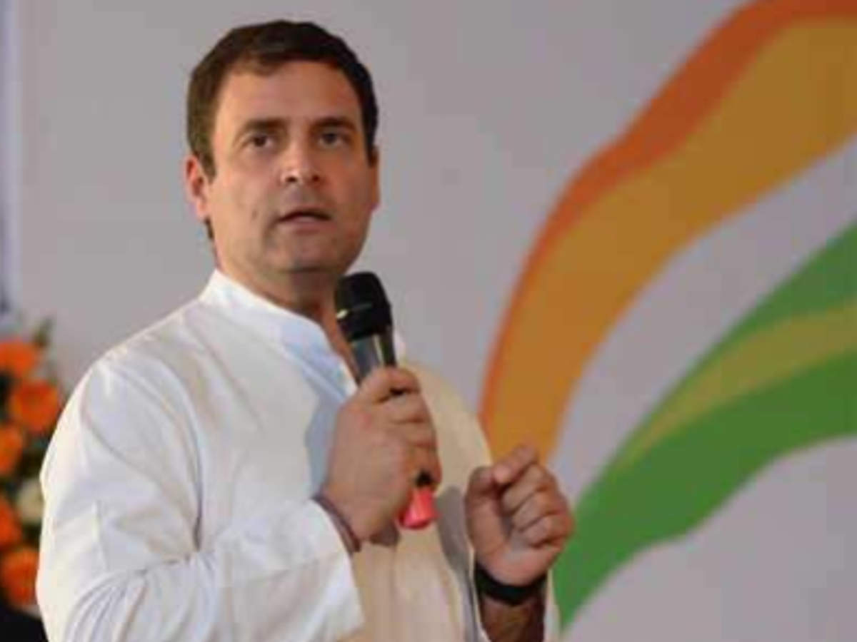 Coronavirus Rahul Gandhi Uses Old Remark Of Pm To Attack Him India News Times Of India