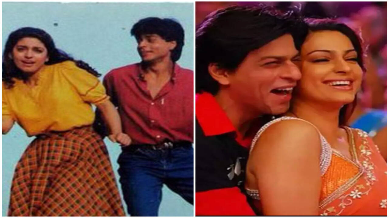 Juhi Chawla recollects not being impressed by Shah Rukh Khans looks when  she first saw him on the sets of Raju Ban Gaya Gentleman | Hindi Movie  News - Times of India