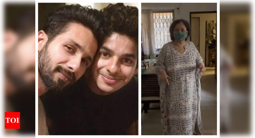 Shahid-Ishaan's fun banter over their mother