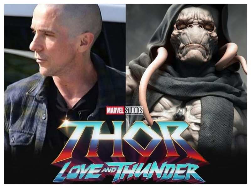 'Thor: Love and Thunder': Christian Bale debuts bald look for his