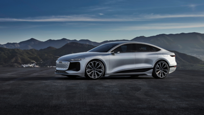 Audi A6 e-tron concept drives in new platform