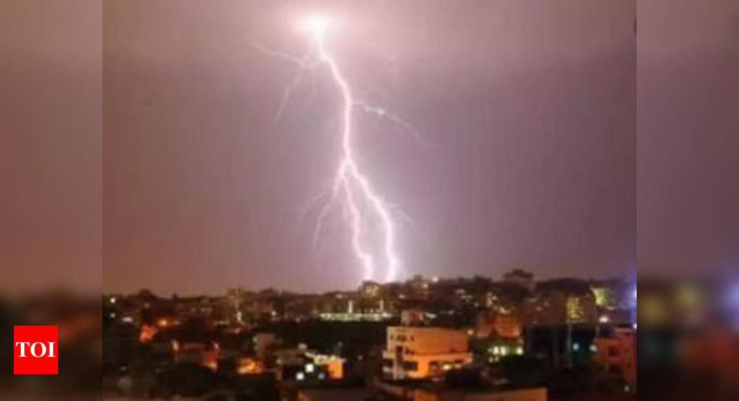 Thunderstorm activity till April 21 in Hyderabad: IMD | Hyderabad News ...