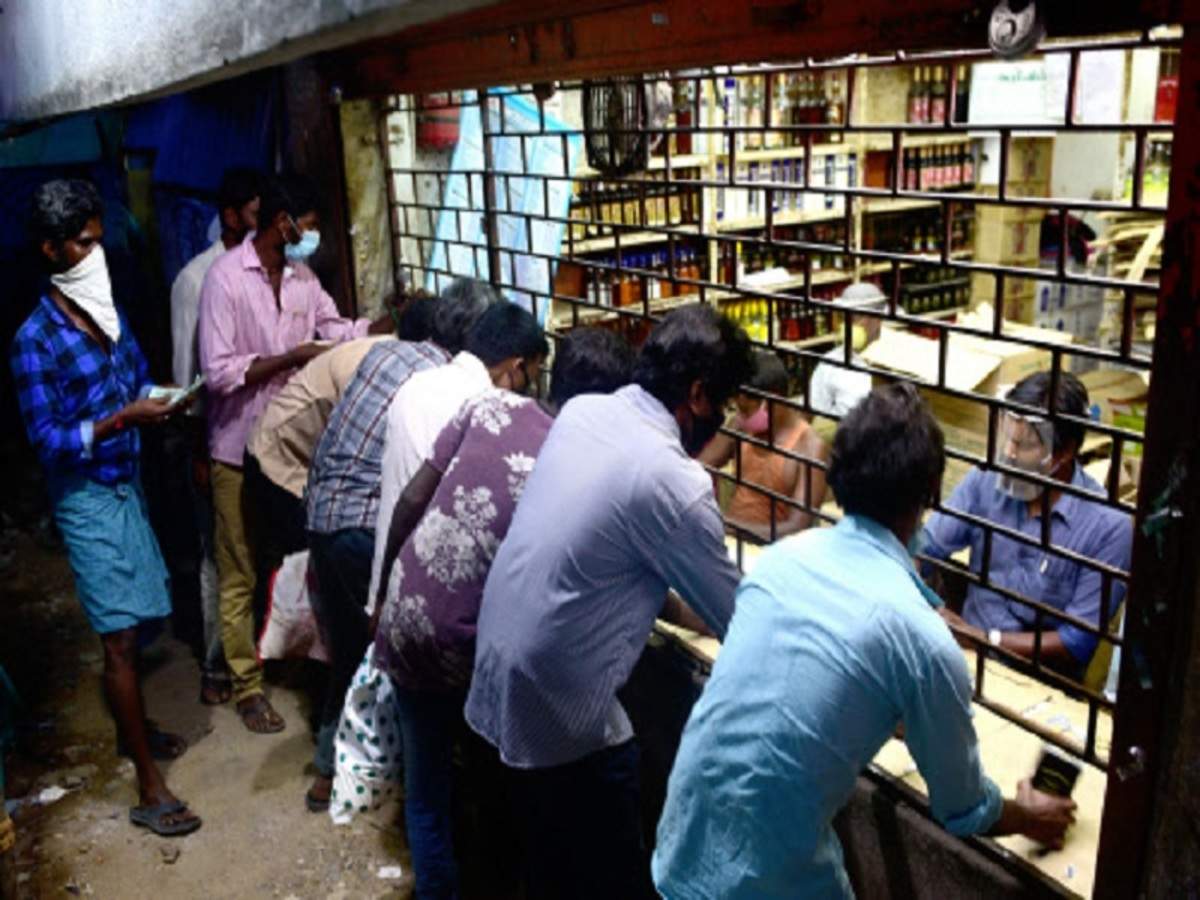 Covid-19 in Tamil Nadu: Tasmac reintroduces these restrictions at liquor  shops | Chennai News - Times of India