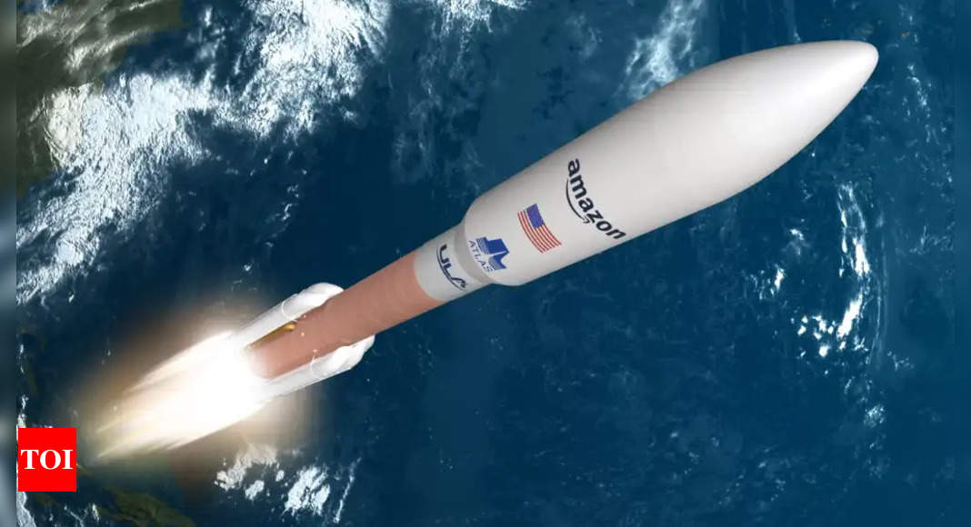 Amazon steps up its space internet game, buys 9 rocket launch vehicles