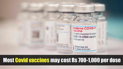 Covid-19: Most vaccines may cost Rs 700-1,000 per dose