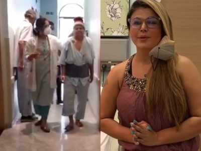 Rakhi Sawant jokes about her mother Jaya's 'catwalk in hospital' after operation; watch video