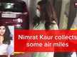 
Nimrat Kaur collects some air miles
