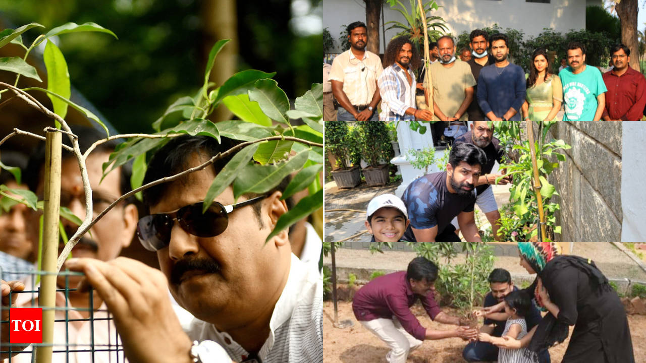 People go green in memory of Vivekh | Tamil Movie News - Times of India