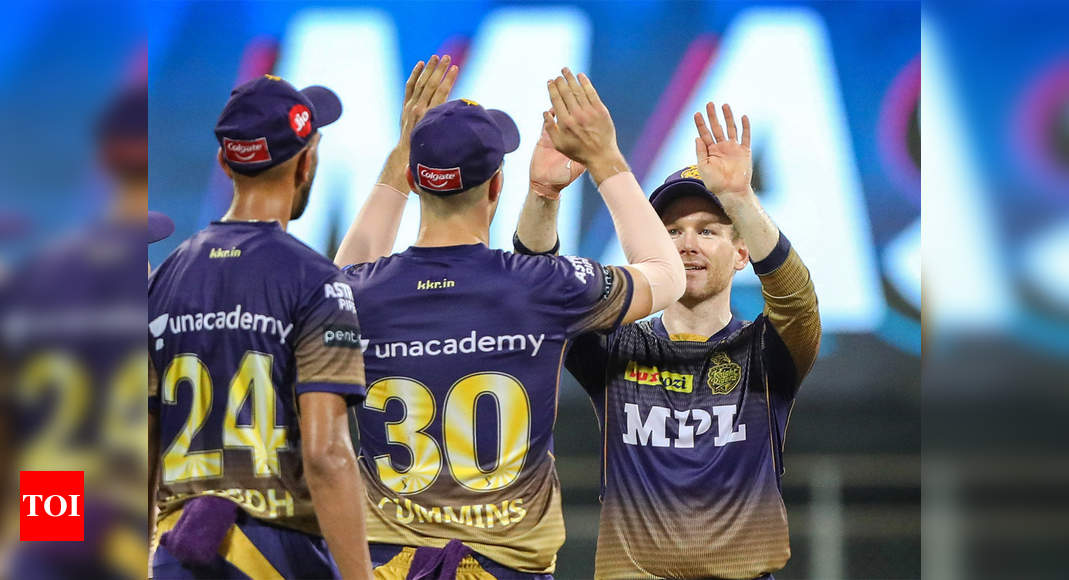 Eoin Morgan: IPL: Kolkata Knight Riders’ skipper Eoin Morgan fined Rs 12 lakh for team’s slow over-rate | Cricket News – Times of India