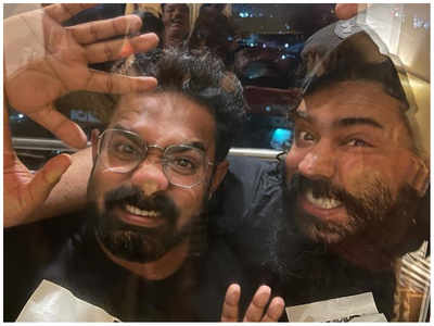 Nivin Pauly and Asif Ali share goofy pictures from the pack up day of 'Mahaveeryar' | Malayalam Movie News - Times of India