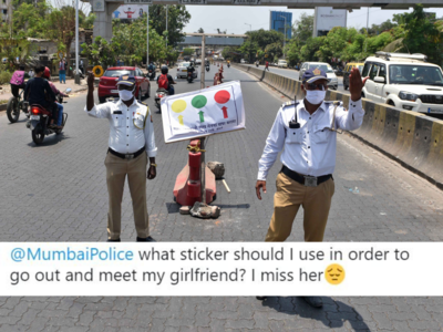 Mumbai police's witty reply to man wanting to meet girlfriend earns praise