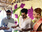 First pictures from Jwala Gutta and Vishnu Vishal's intimate wedding ceremony