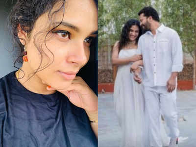 New mom Hariteja wishes hubby Deepak Rao on 8th wedding anniversary with an adorable note; gives a glimpse of his daddy duties