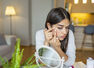Adult female acne and anti ageing skin treatment