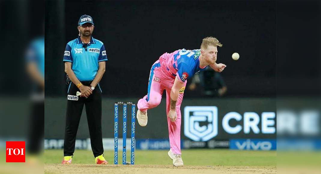 IPL 2021: Ben Stokes lambasts slow Chepauk track | Cricket News – Times of India