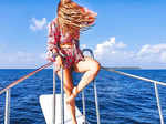 Bigg Boss 13 star Arrti Singh is enjoying her beach vacation in a glamorous way
