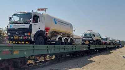 Oxygen Express brings 51,000 litres of medical oxygen to UP