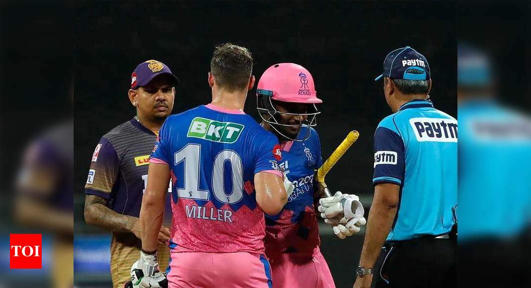 IPL 2021, RR vs KKR: Morris-led pace attack powers Royals to six-wicket win over KKR | Cricket News – Times of India