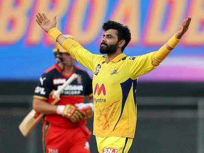 Ipl 2021 Csk Vs Rcb Jadeja S All Round Heroics Powers Csk To 69 Run Win Over Rcb Cricket News Times Of India