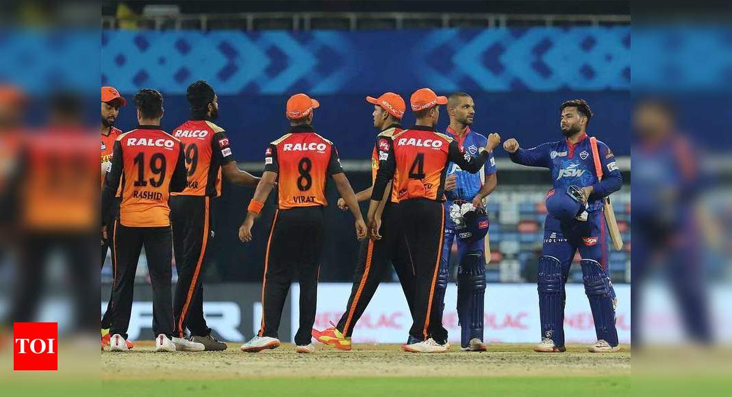 IPL 2021, SRH vs DC: Sunrisers Hyderabad sink to Super Over defeat against Delhi Capitals | Cricket News – Times of India
