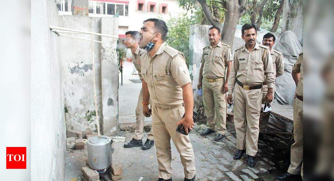 To keep Covid at bay, 400 cops turn to steam at this police station in ...