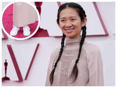 Oscars 2021: Chloe Zhao makes history at Academy Awards in sneakers; Twitterati declare 'sneakers are now and forever formal footwear'