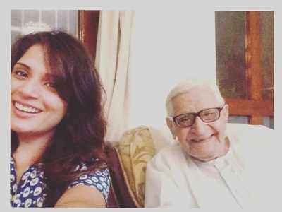 Richa Chadha pens a goodbye letter for beau Ali Fazal’s late grandfather: A part of my heart goes with you