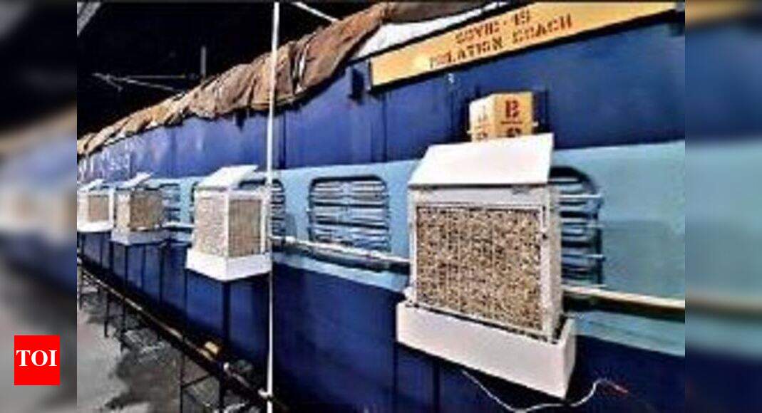 Rlys’ isolation train with 320 ‘beds’ to ease rush at hosps | Bhopal ...