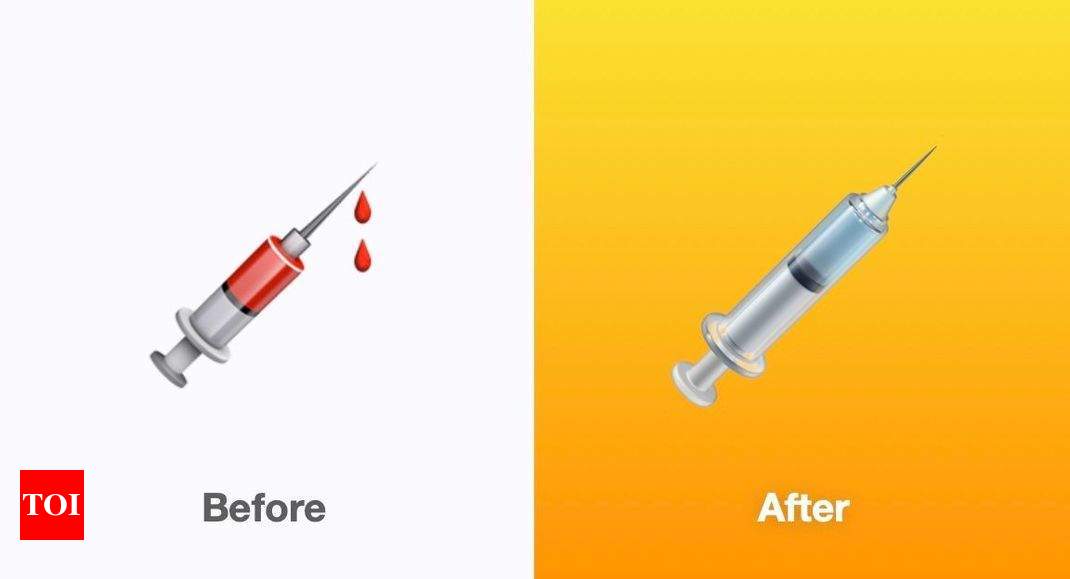 iOS 14.5 replaces syringe with vaccine emoji on iPhones