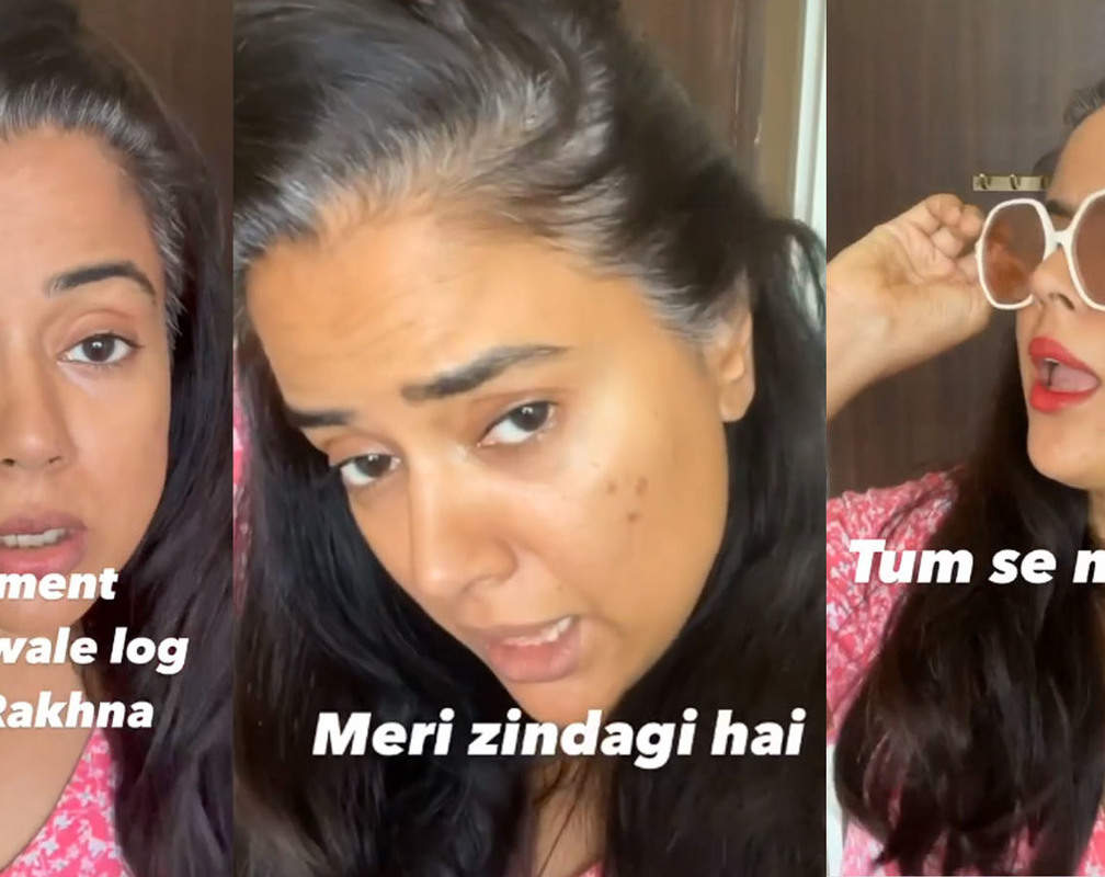 
Viral video! Sameera Reddy's musical response to trolls who wish to taunt her will leave you in splits
