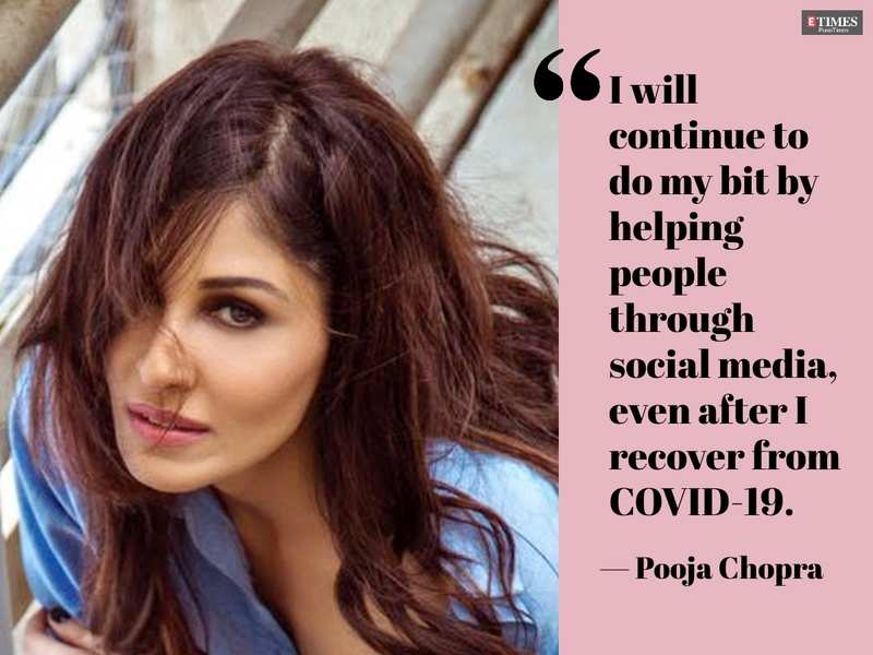 Exclusive! Pooja Chopra: When eligible, I’m going to donate plasma after recovering from COVID-19