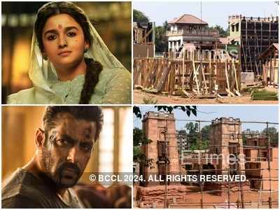 Exclusive Photos: Salman Khan's 'Tiger 3' sets to Alia Bhatt's 'Gangubai Kathiawadi' sets lay deserted amidst covid-19 lockdown