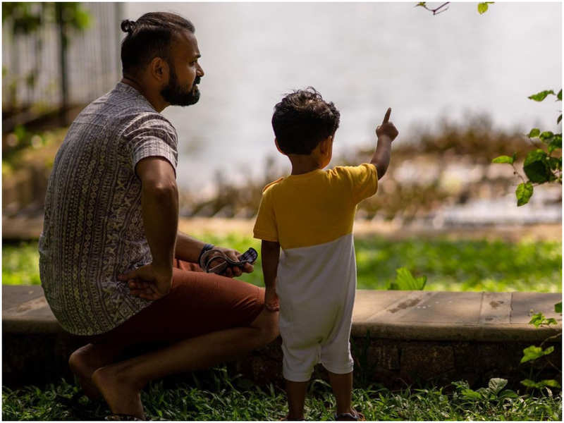 kunchacko boban: Pic: Kunchacko Boban and son Izahaak share an adorable