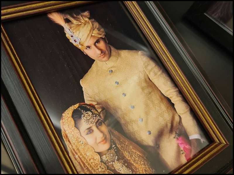 Saba Ali Khan shares a framed photograph from her brother Saif Ali Khan and Kareena Kapoor Khan’s royal wedding