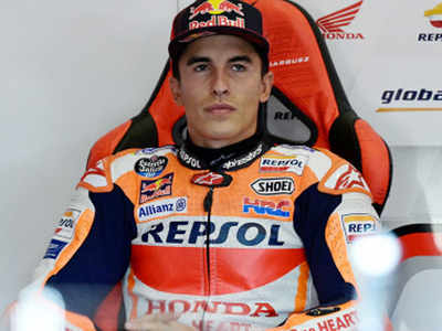 Marquez returns to crash site in Jerez for Spanish MotoGP