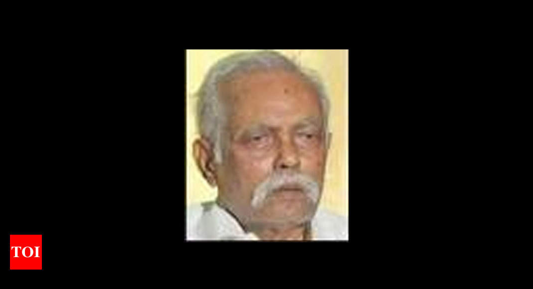 Former AIADMK minister C Aranganayagam dies aged 90