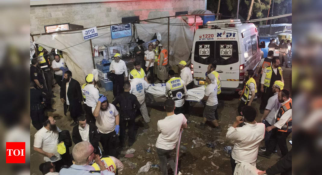 Dozens killed in stampede at Israeli religious festival