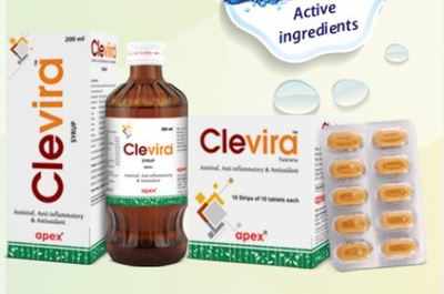 Antiviral drug 'Clevira' repurposed for treating mild to moderate Covid-19 patients